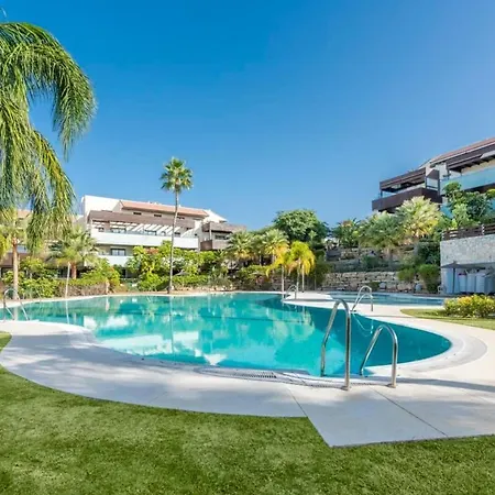 Marbella Pools Family Golf Wifi Children Lägenhet *